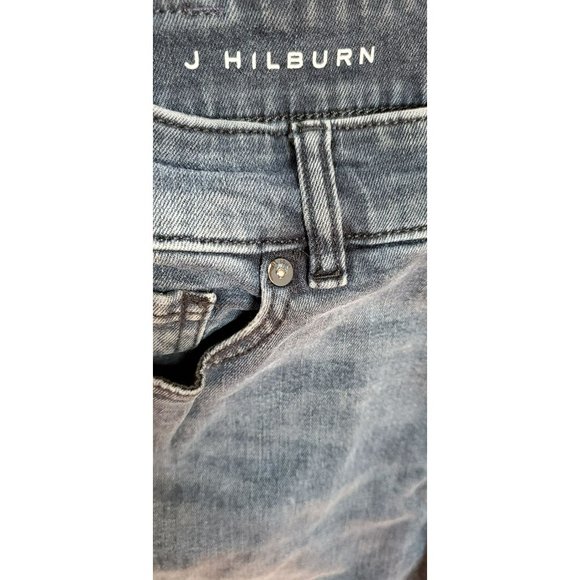 J Hilburn Dark Wash Men's DL1961 Classic Straight Jeans Size 33 x 34 - Picture 3 of 6